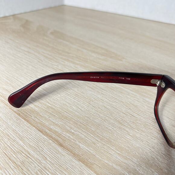 Oliver Peoples OV5174 1131 Wacks Eyeglasses Burgundy Frames Only 49-19-140 main image 11